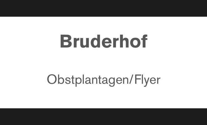 Bruderhof-Flyer